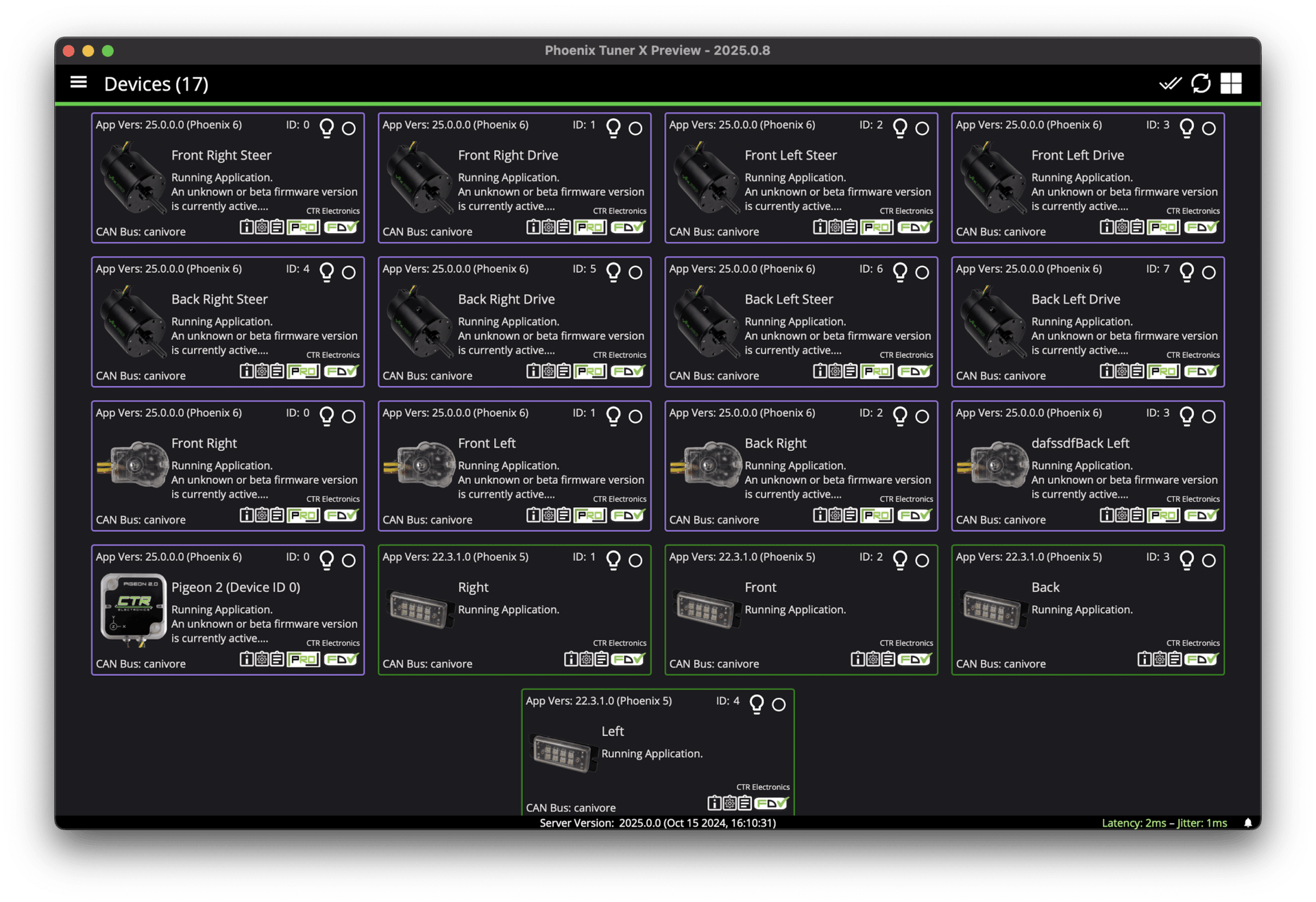 Tuner on macOS
